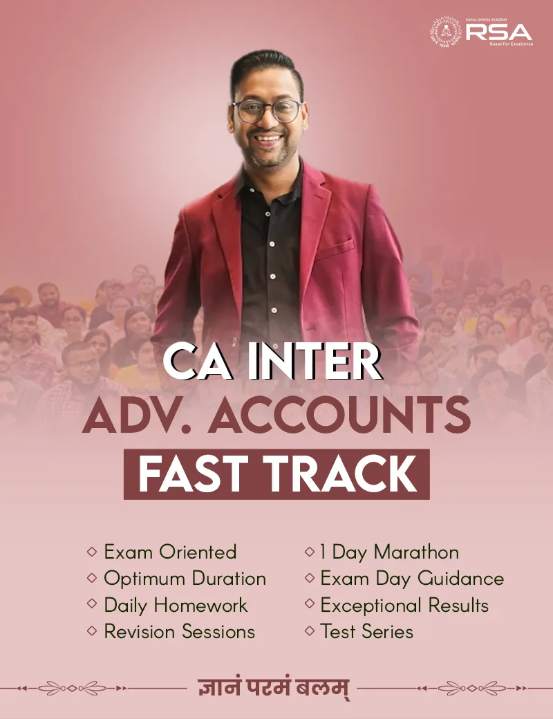 Advance Accounts Fast Track (New Course)